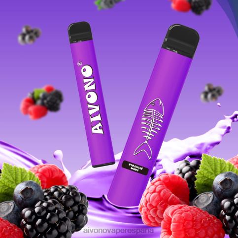 Aivono AIM FISHBONE 600 bayas mixtas H682H285 | Aivono Vaper Espana